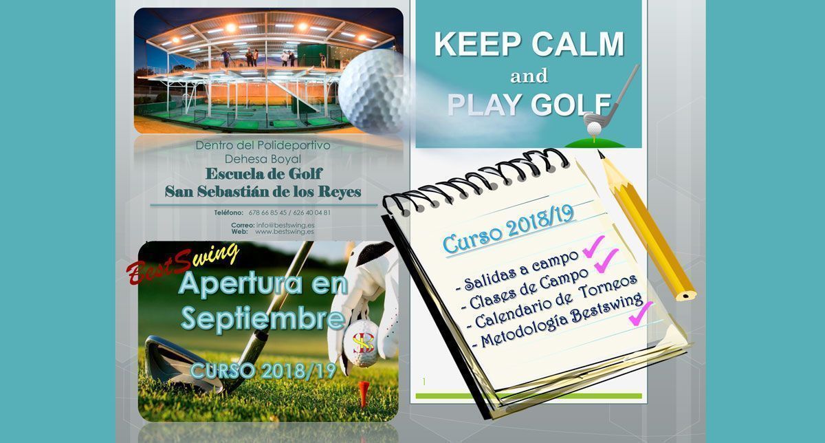 Precio de clases de golf en sansebastian de los reyes