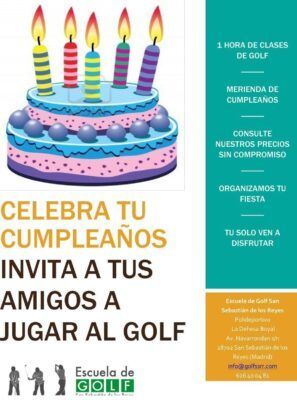 celebra tu cumpleanos jugando al golf