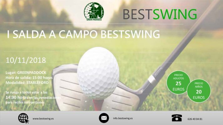 jugar al golf green paddock