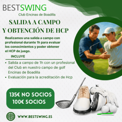 salida acampo y obtención de hcp